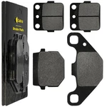 Caltric Front And Rear Brake Pads For Kawasaki KX80 Big Wheel / 1988-1996. Fixed Price $25.09.