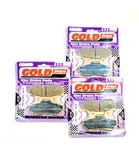 Brake Pad Set Sintered FRONTX2 + Rear Pair Goldfren S33-049 Ebc Equiv FA69/2. Fixed Price $79.97.