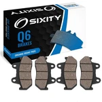 Front Organic Brake Pads 1982 Honda CB750C Custom Set Full Kit Complete Pd. Fixed Price $13.99.