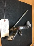 Harley Davidson Oem Rear Brake Lever & Footrest Support #42502-90A/50666-07. Fixed Price $250.00.