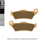 Galfer Sport Bike Brake Pads Rear Hh Sintered FD186G1371. Fixed Price $46.99.