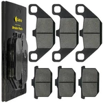 Caltric Front And Rear Brake Pads For Kawasaki ZX550 Gpz Series 1984 1985 1986. Fixed Price $26.12.
