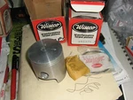 WISECO-2213-P6-PISTON +.060 -yamaha-ss-sl-and--high-performance Forged Set Of. Fixed Price $199.99.
