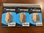 Neutron Brake Pads Front And Rear NA410R & NA185R Honda 700XX. Fixed Price $30.00.