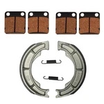 Front Brake Pads & Rear Shoes For Suzuki Eiger 400 2WD 4WD Fits 2002-2007. Fixed Price $19.95.