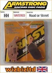 Open Box Armstrong Hh Rear Brake Pads Honda Cbr 900 Rr 2000-2001. Fixed Price $22.35.