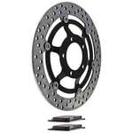 Niche Front Right Brake Rotor Pad Kit For Triumph TT600 T2020211 Semi Metallic. Fixed Price $82.95.