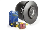 Ebc Brakes S13KF2257 Yellowstuff Front Disc Pad And Rotor Kit. Fixed Price $383.10.