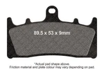 EPFA188HH Ebc Extreme Pro Brake Pad Set. Fixed Price $59.82.