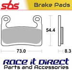 Sbs 960HS Brake Pads Sinter. Fixed Price $36.53.