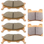 Front + Rear Brake Pads For Yamaha XVS1100 V-star 1999-2009. Fixed Price $25.99.