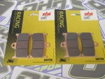 Sbs Race Racing Sinter Track Front Brake Pads For Yamaha Yzf R6 1999-2018 New. Fixed Price $95.25.