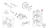 Original Mercedes-benz A0064201020 Brake Pad Set, Disc Actros MP2 MP3. Fixed Price $492.84.