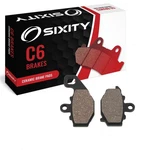 Rear Ceramic Brake Pads 2003-2004 Kawasaki ZX636 Ninja ZX-6R Set Full Kit B1 Wu. Fixed Price $13.74.