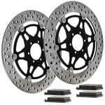 Niche Front Brake Rotor Pad Kit For Ducati 61340301A 49240101A Semi Metallic. Fixed Price $145.95.