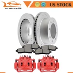 Rear Brake Calipers Rotors Ceramic Pads 2000-2004 Ford F-250 F-350. Fixed Price $246.08.
