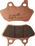 Moto-master Roadpro Sintered Metal Brake Pads 411902-PU Smooth Braking. Fixed Price $43.10.