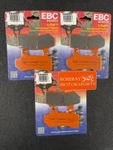 Ebc Hh Front & Rear Brake Pads Set Hd V-rod, Flht Flhr 2008-2015 FA409V. Fixed Price $119.00.