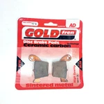 Brake Pads Sintered Goldfren AD-176 Rear (ebc Equivalent FA346X). Fixed Price $26.50.