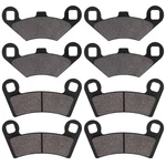 Sollon Front And Rear Brake Pads For Polaris 800 2008-2014 Rzr.... Fixed Price $38.28.
