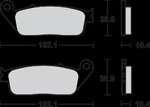 Sbs 654LS Brake Pad. Fixed Price $54.95.