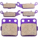 6PCS Brake Pads Front+rear Carbon Fiber For 2008-2013 Yamaha Raptor YFM250R. Fixed Price $14.41.
