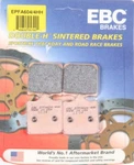 Ebc - EPFA604/4HH Extreme Performance Brake Pads (fast Street & Trackday). Fixed Price $115.51.