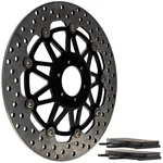 Niche Front Left Brake Rotor Pad Kit For Honda 06455-MCZ-016 Semi Metallic. Fixed Price $86.95.