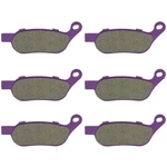 3 Pair Brake Pads Replacement Fits 2008-2011 Harley-davidson Flstsb Cross Bones. Fixed Price $19.81.