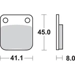 Sbs Brake Pads 536HF. Fixed Price $44.94.