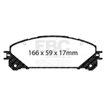 Ebc Brakes DP31837C Redstuff Ceramic Low Dust Pads. Fixed Price $139.69.