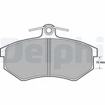 LP429 Delphi Brake Pad Set, Disc Parking Rear Axle Front For Audi. Fixed Price $31.30.
