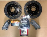 Wilwood Drag Race Rear Disc Brake Kit Grey 4-PISTON Calipers New Style Ends. Fixed Price $746.00.
