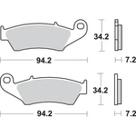 Sbs Brake Pads 694HF. Fixed Price $48.61.