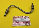 New! Genuine Kawasaki 1976 KZ900 B1 Ltd Right Hand Brake Bridge Pipe - JB8. Fixed Price $79.95.