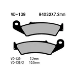 Vesrah Semi-metallic Brake Pads Front Kawasaki KX125 (1997-2000). Fixed Price $17.73.