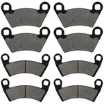 Front Rear Carbon Fiber Brake Pads For 2013-2014 Polaris Efi Ranger 800. Fixed Price $15.42.
