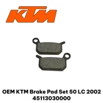 Oem Ktm Brake Pad Set 50 Lc 2002 45113030000. Fixed Price $31.99.