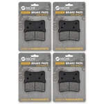 Brake Pad Set For Honda CBR1000R Abs 06455-MKF-D41 Front Semi-metallic Pack. Fixed Price $29.95.