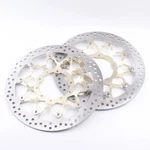 Motorcycle Front Brake Rotor Set For Honda CBR1000RR Abs 2017/18/20/21/22 Gold. Fixed Price $169.00.