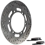 Niche Front Left Brake Rotor Pad Kit For Kawasaki ER-5 43082-0050 Semi Metallic. Fixed Price $68.33.