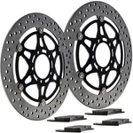 Niche Front Brake Rotor Pad Kit For Ducati Monster 796 61340411A Semi Metallic. Fixed Price $145.95.