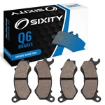Sixity Organic Brake Pads FA603 Front + Rear Replacement Kit Full Lz. Fixed Price $16.88.