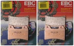 Ebc Double-h Sintered Metal Brake Pads FA244HH (2 Packs Enough For Rotors). Fixed Price $87.00.