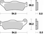 Braking Brake Pads #746SM1. Fixed Price $28.27.