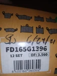 Galfer Brakes - FD165G1396 Hh Sintered Pads. Fixed Price $33.99.