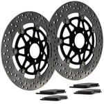 Niche Front Brake Rotor Pad Kit For Kawasaki Ninja ZX9R 43082-1290 Semi Metallic. Fixed Price $153.95.