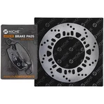 Niche Brake Rotor Pad Kit Kawasaki Rear Right Semi Metallic 43082-1123. Fixed Price $42.95.