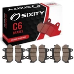 Front + Rear Ceramic Brake Pads 1986-1987 Honda GL1200A Gold Wing Aspencade Xa. Fixed Price $23.40.