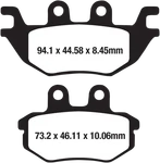 Ebc Sintered "r" Brake Pads FA686R. Fixed Price $38.99.